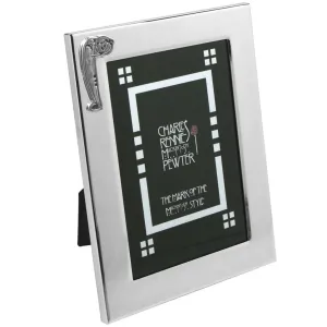 6x4 Silver Plated Charles Rennie Mackintosh Photo Frame