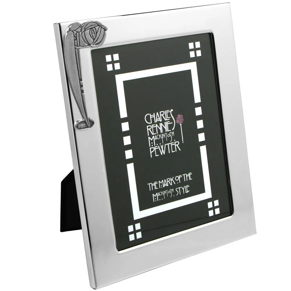 7x5 Silver Plated Charles Rennie Mackintosh Photo Frame