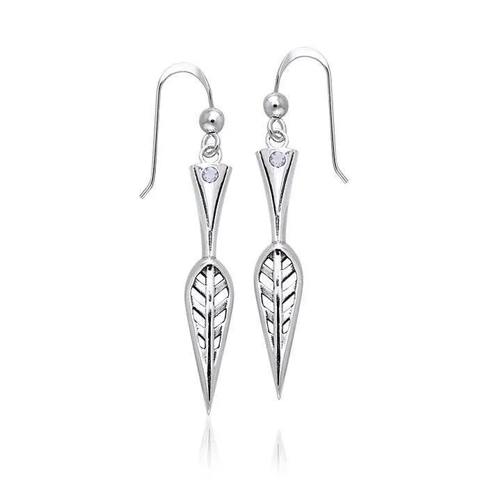 Art Deco Silver Earrings TER152