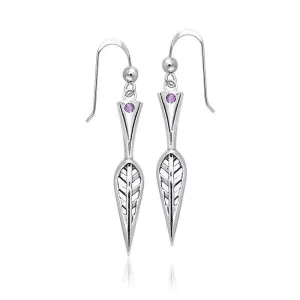 Art Deco Silver Earrings TER152