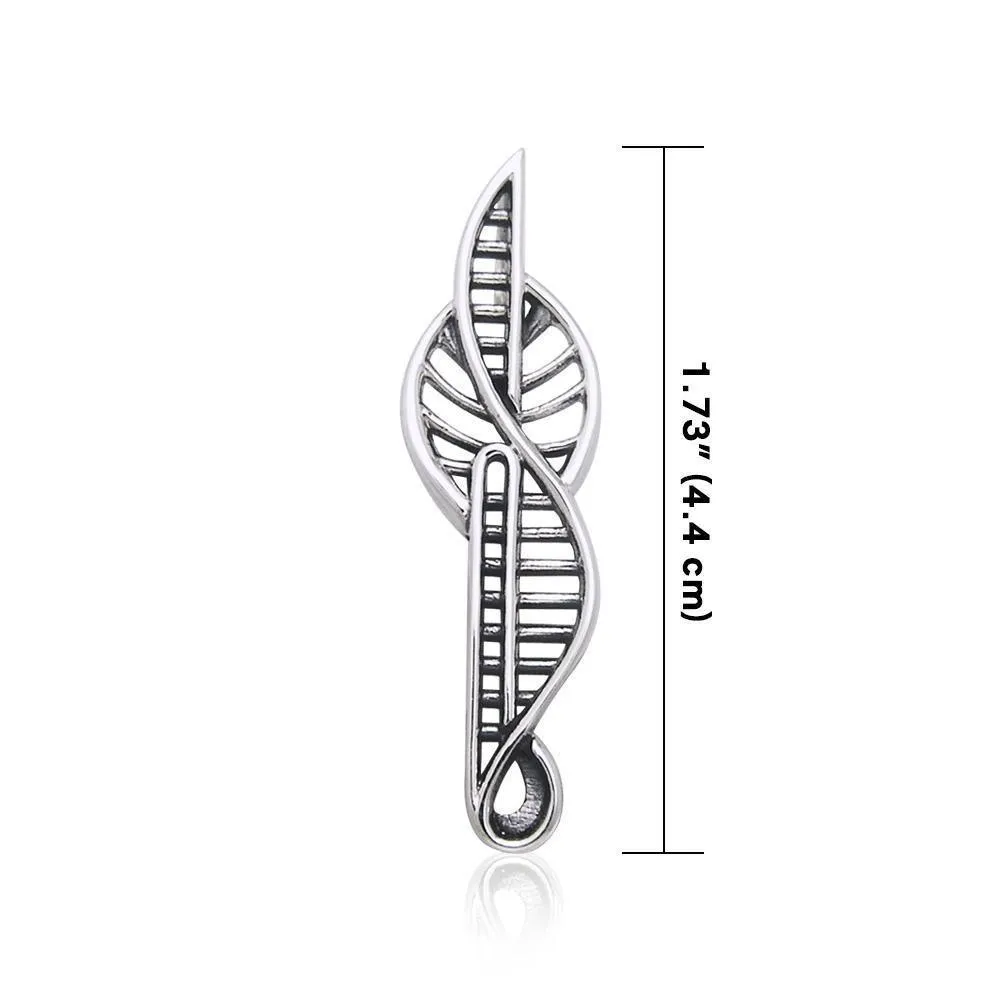 Art Nouveau Silver Pendant TPD465