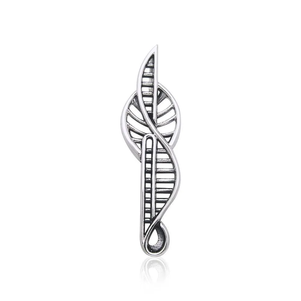 Art Nouveau Silver Pendant TPD465