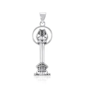 Art Nouveau Silver Pendant TPD493