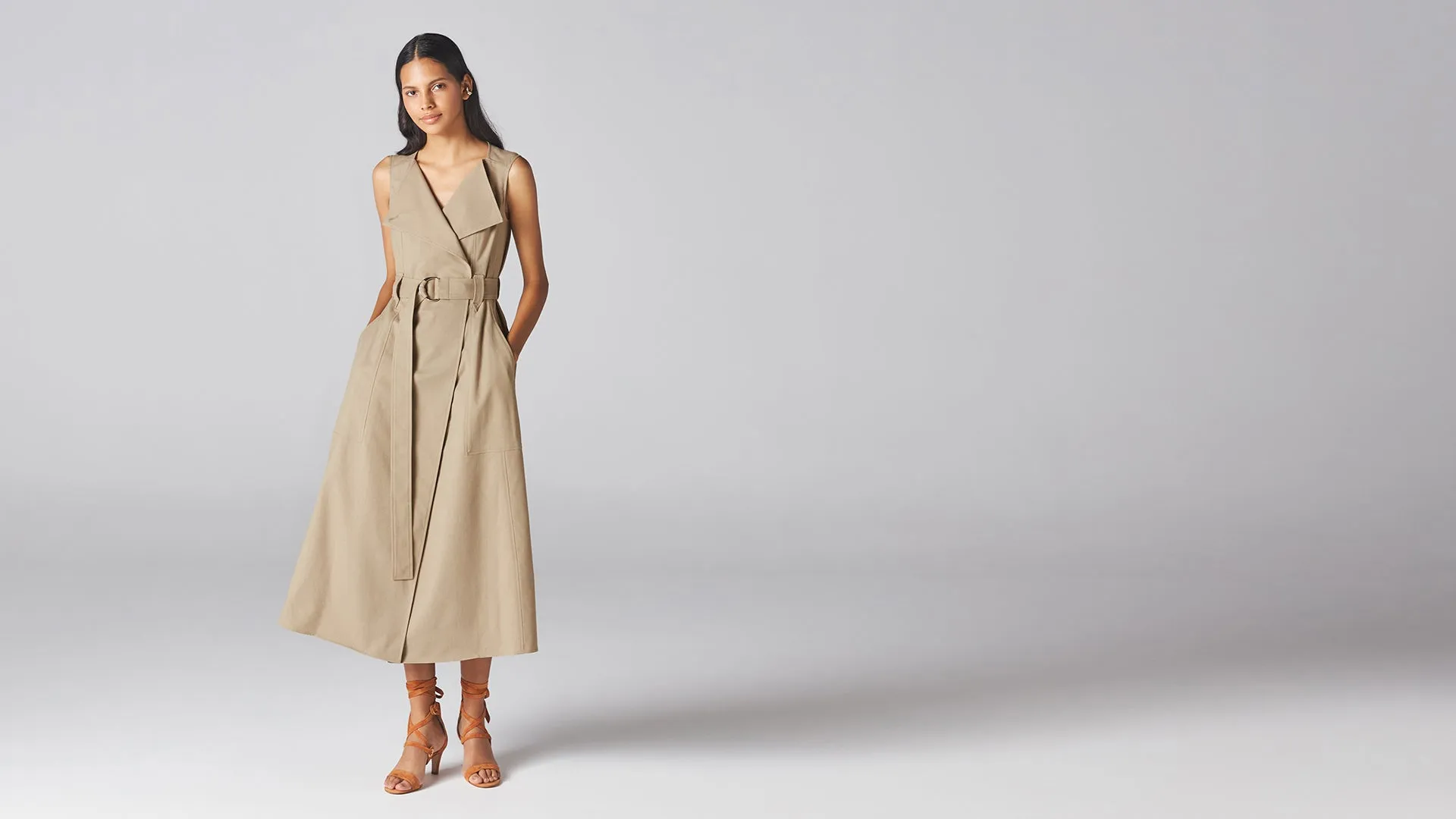 Beige Kyoto Dress
