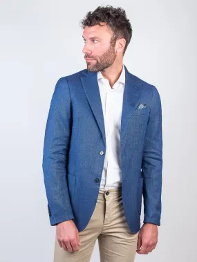 Blazer due bottoni bluette