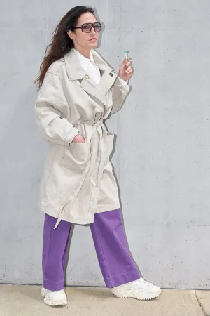 Car Coat Trench • Natural