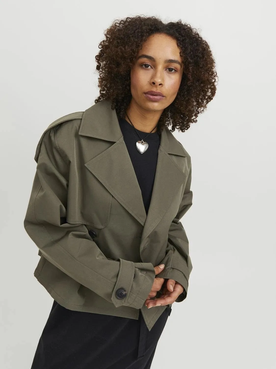 Carlie Short Trench Coat