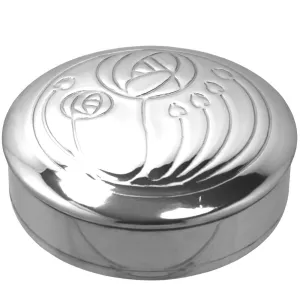 Charles Rennie Mackintosh Pewter Keepsake Trinket Box