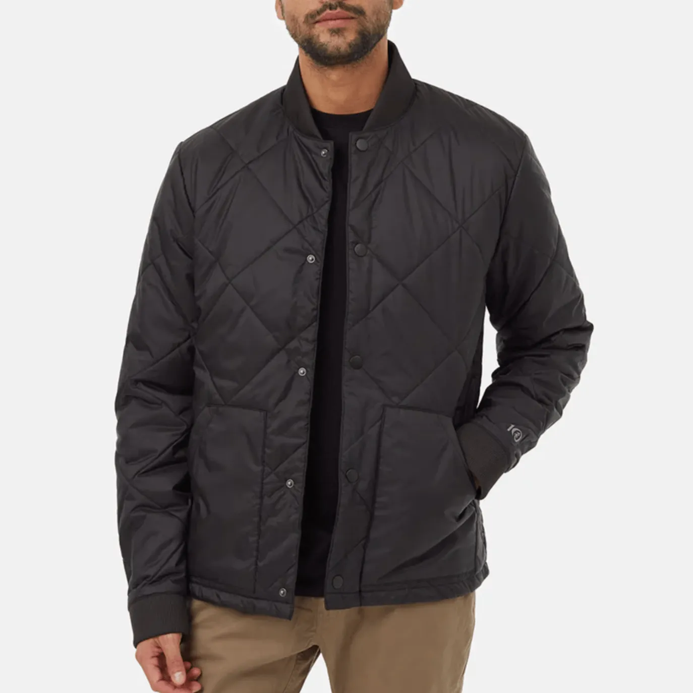 Diamond Padded Bomber Jacket *