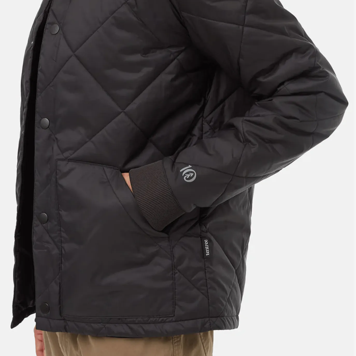 Diamond Padded Bomber Jacket *