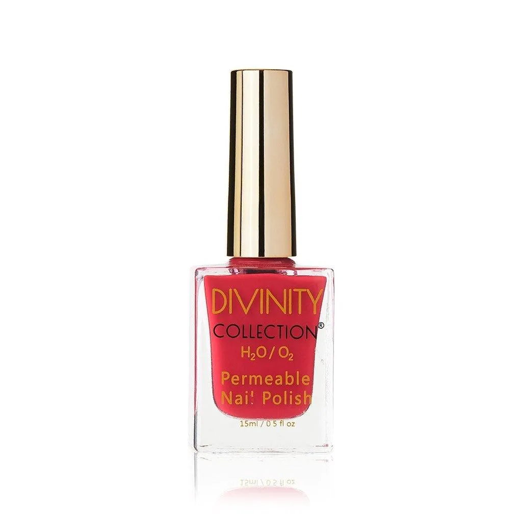 Divinity Collection Breathable Halal Nail Polish - Cherry Pink