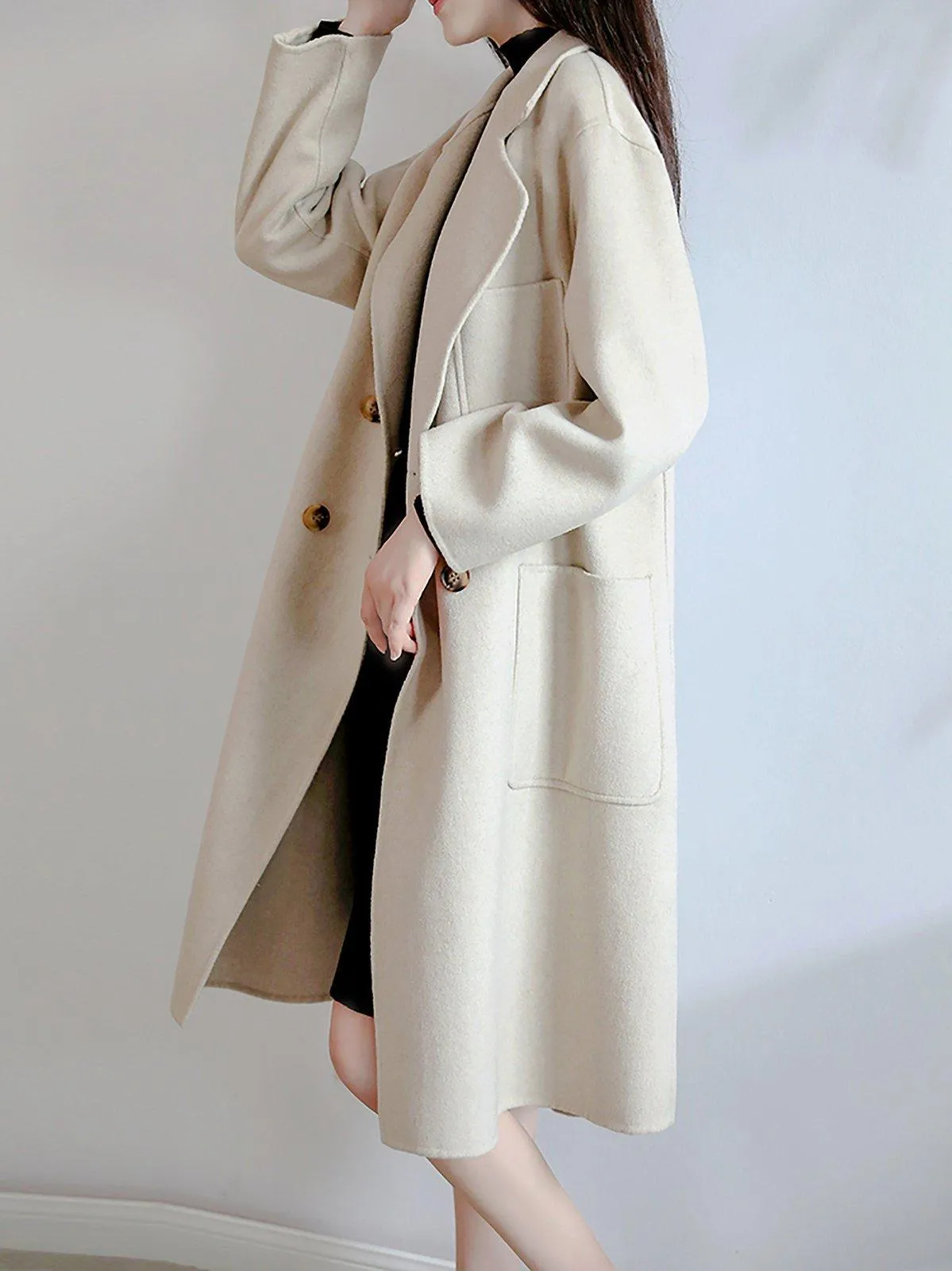 Double Breasted Wool Coat