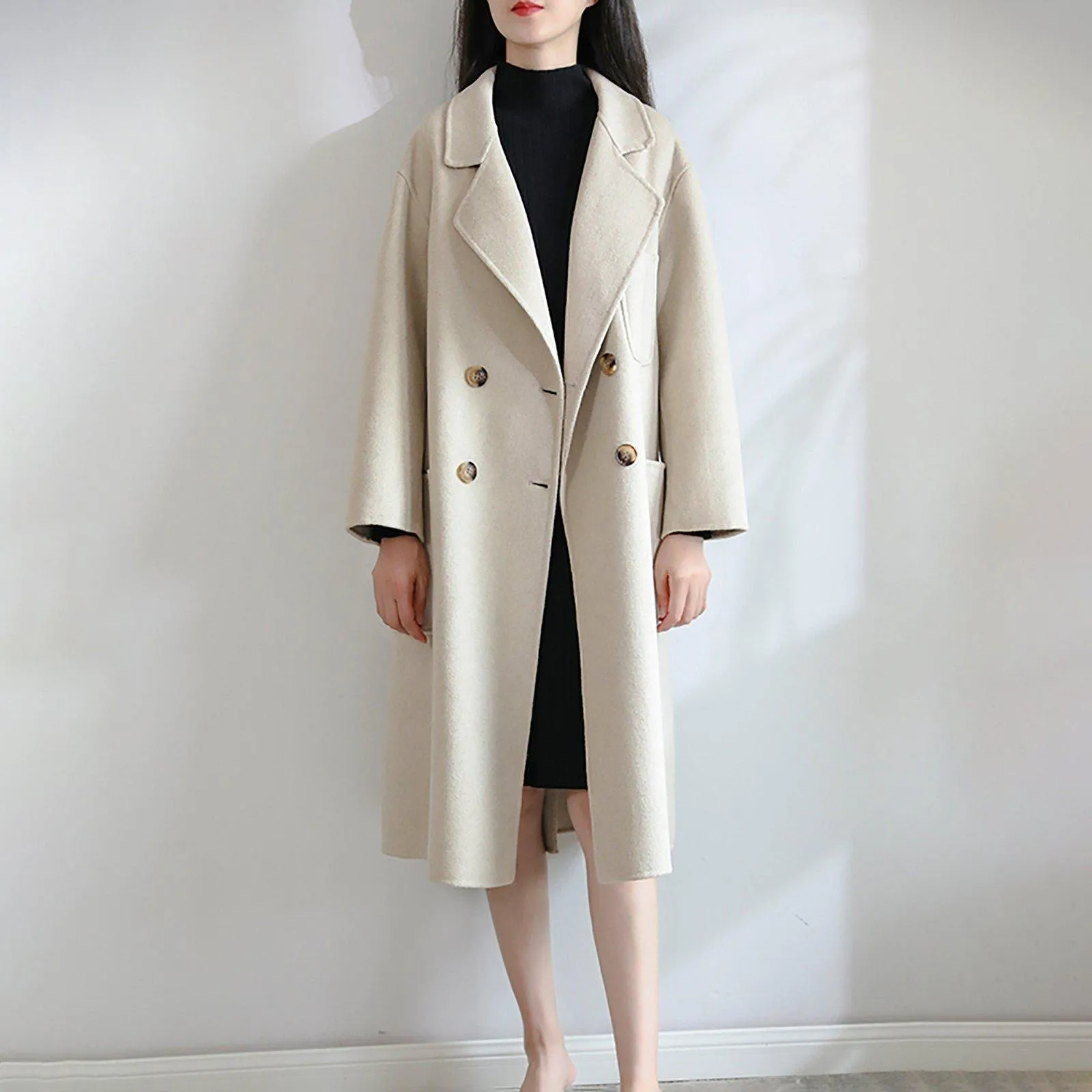 Double Breasted Wool Coat
