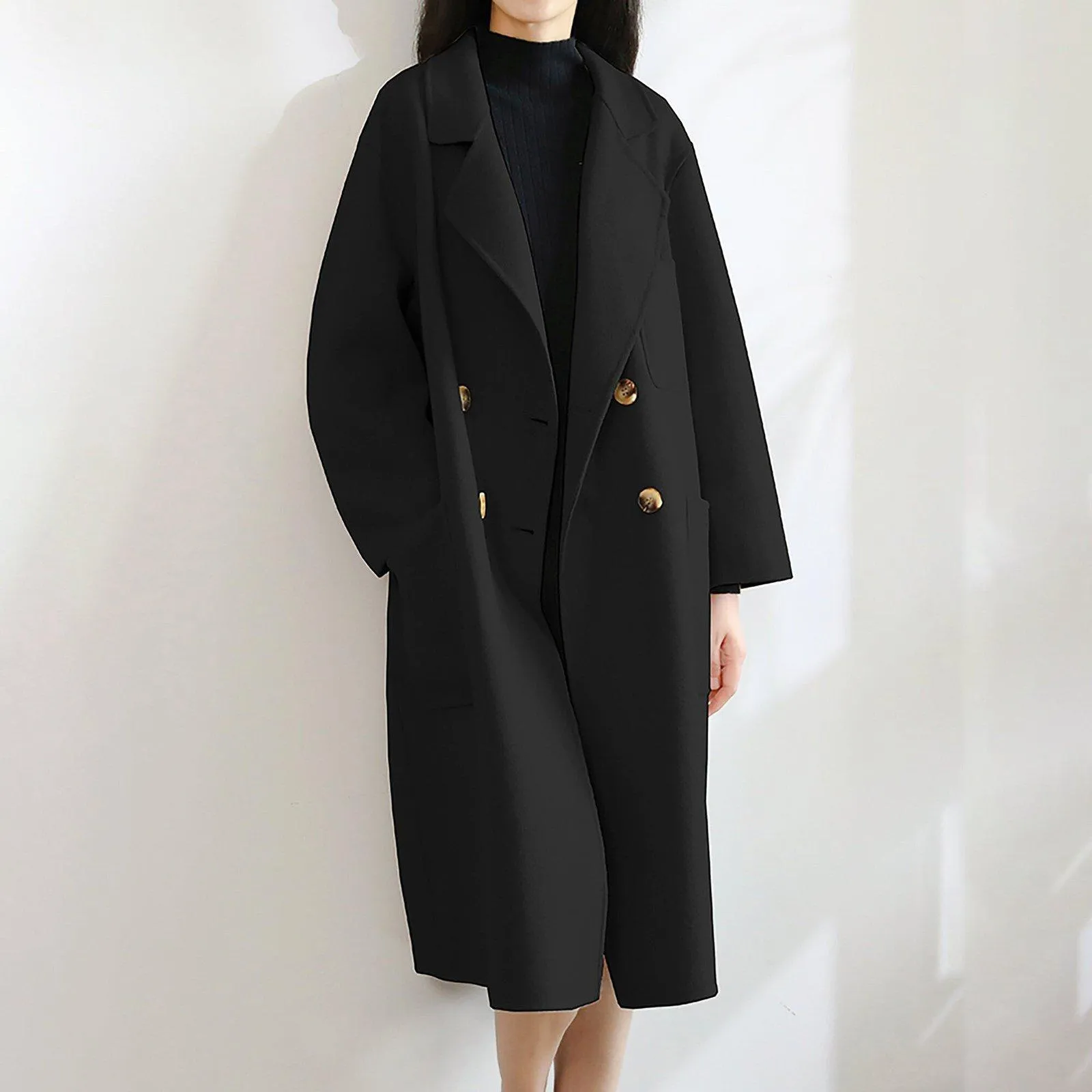 Double Breasted Wool Coat