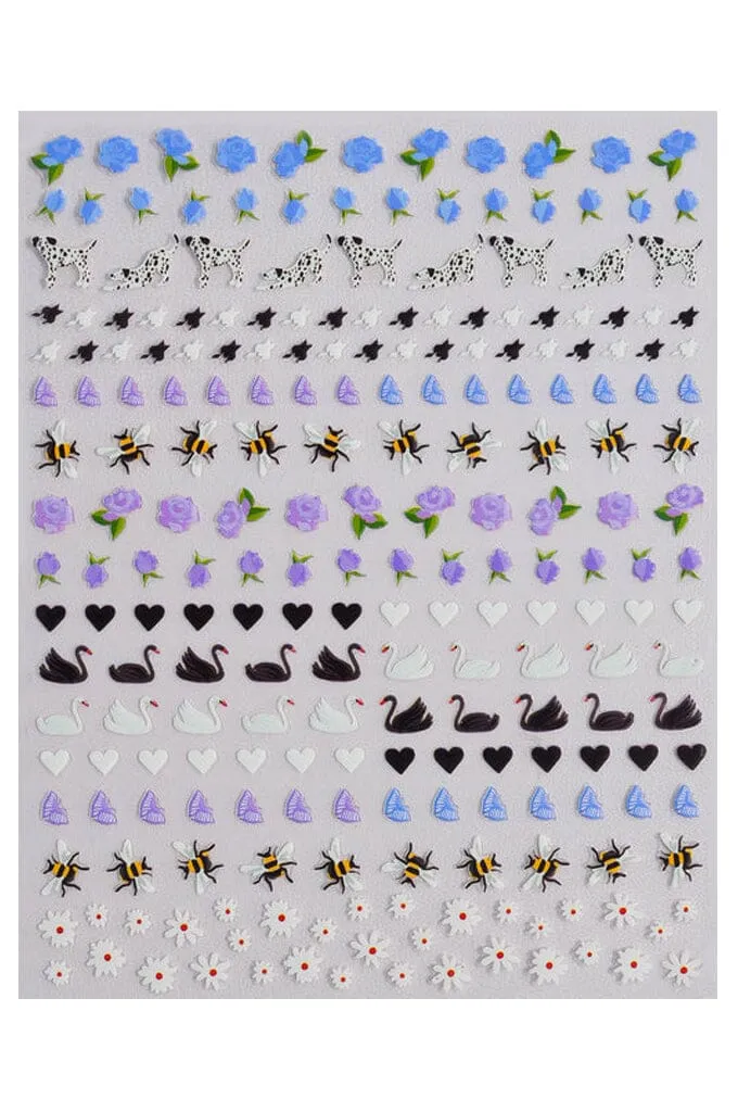 English Garden | Nail Art Stickers