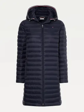 Essential Lightweight Down Packable Coat - Navy