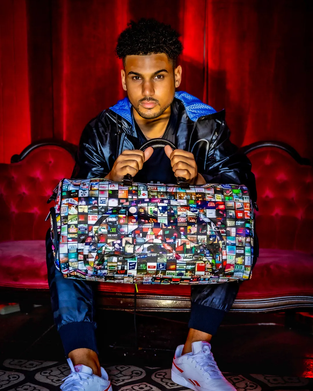 EXIT ART COLLAB DUFFLE
