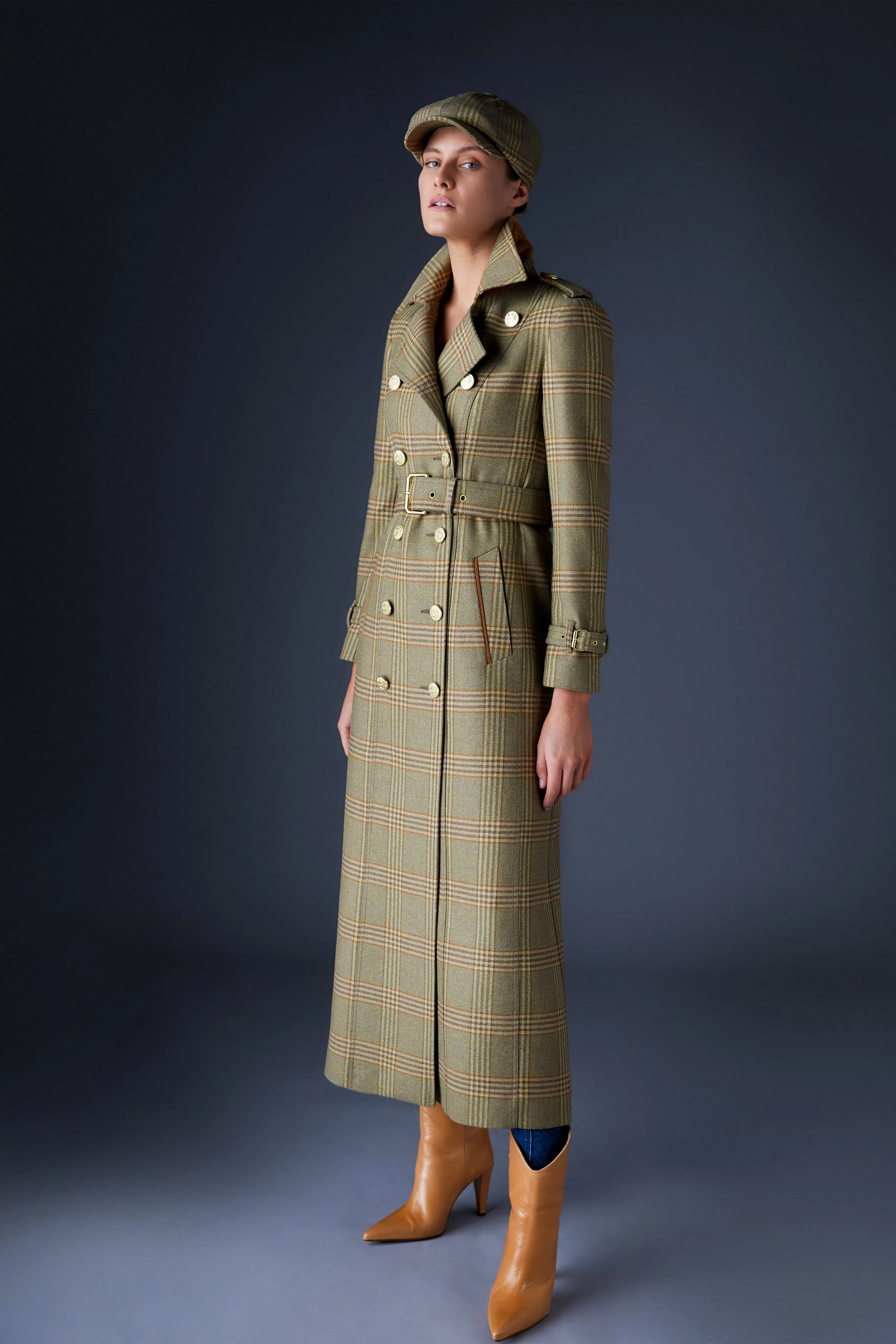 Full Length Marlborough Trench Coat - Leveret