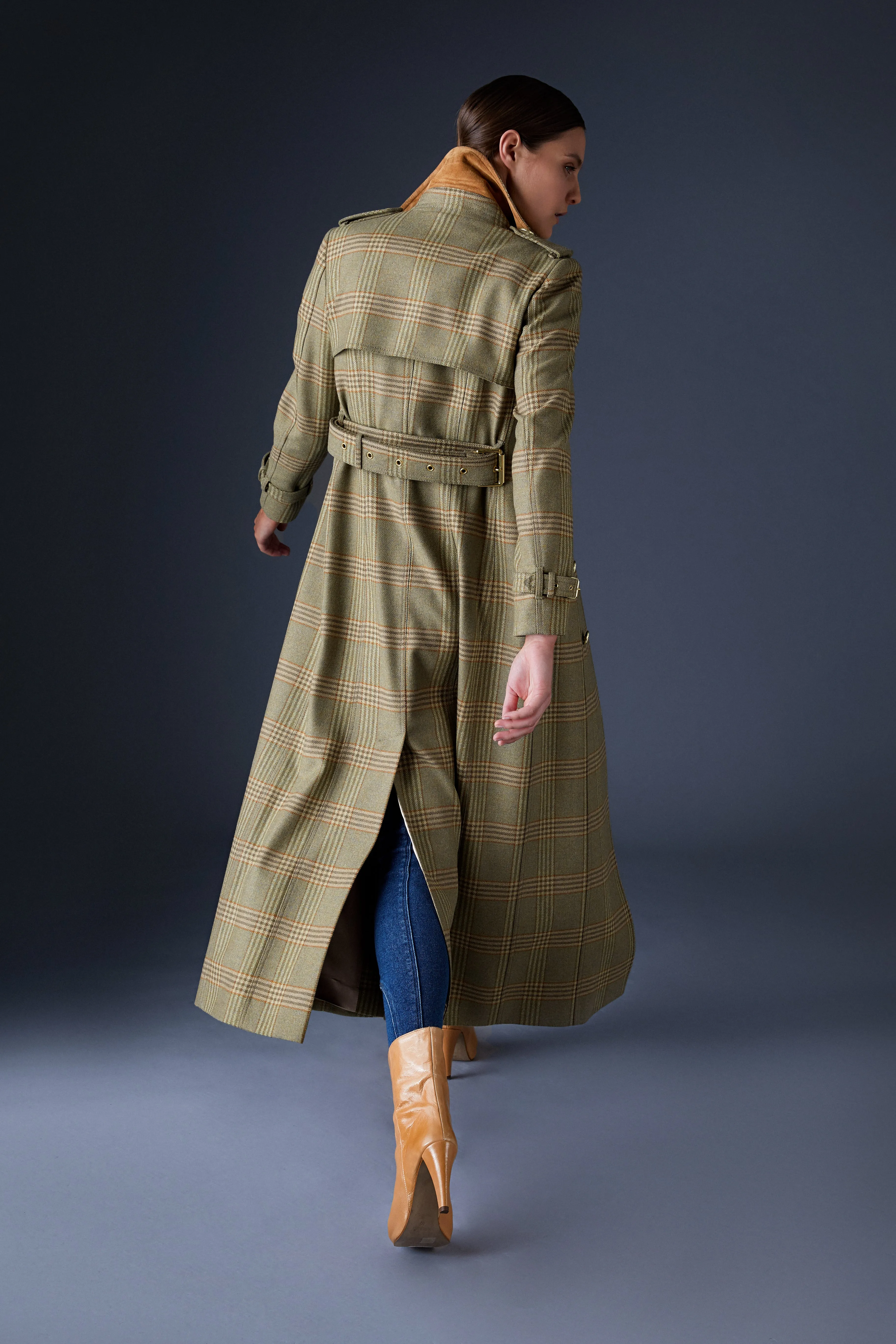 Full Length Marlborough Trench Coat - Leveret