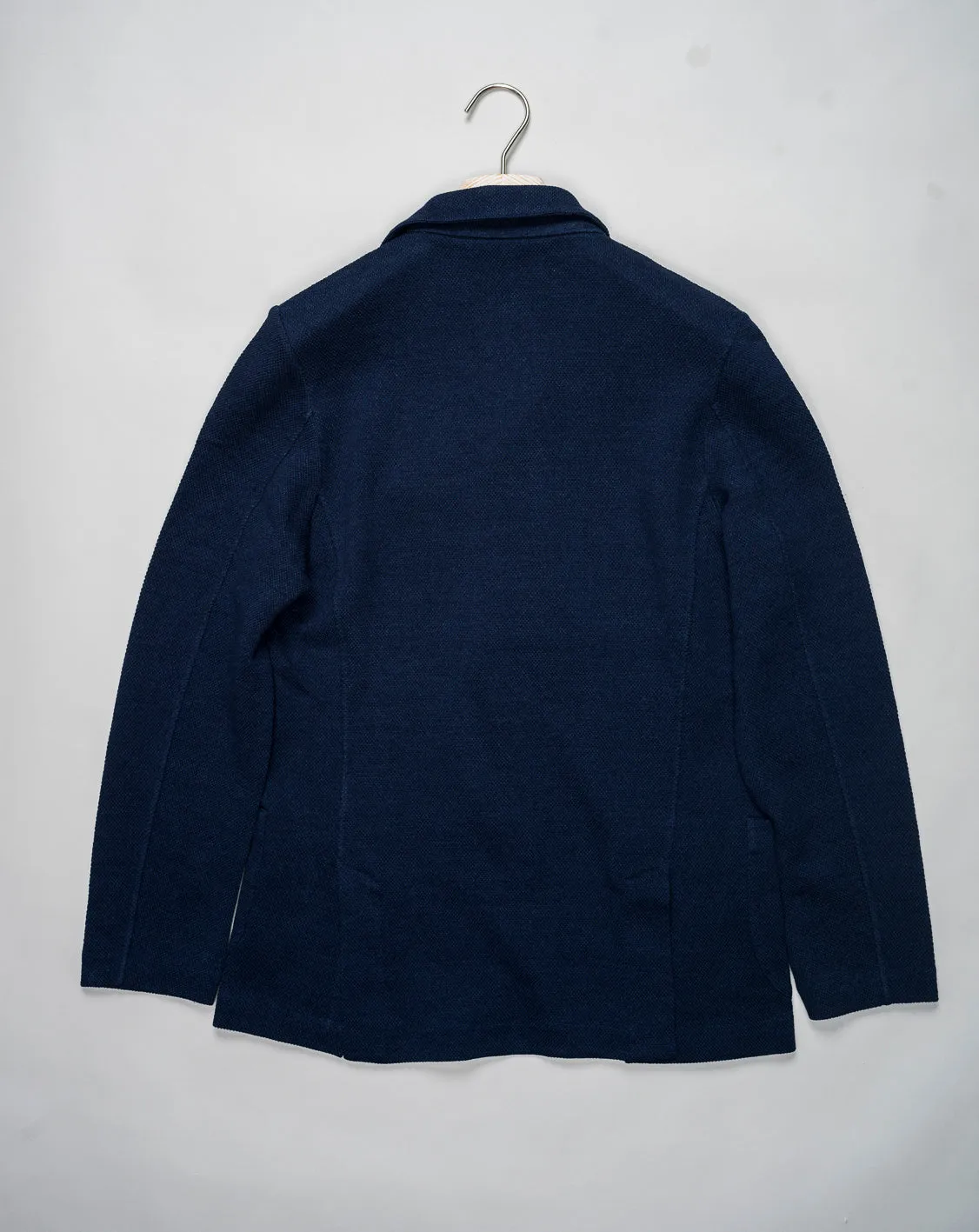 Gran Sasso Knitted Blazer / Navy