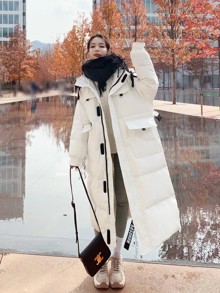 Hooded Long Puffer Parka