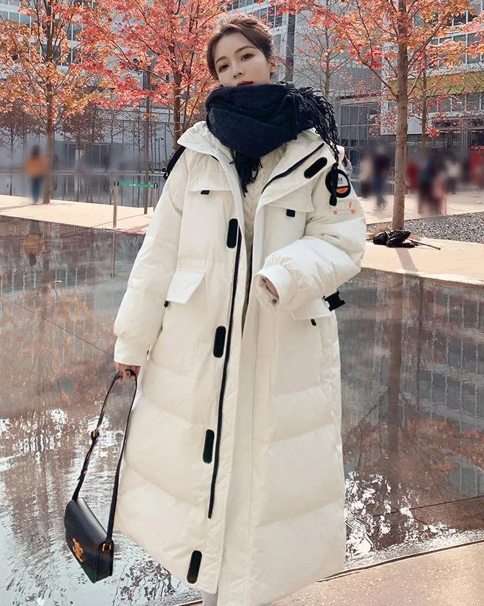 Hooded Long Puffer Parka