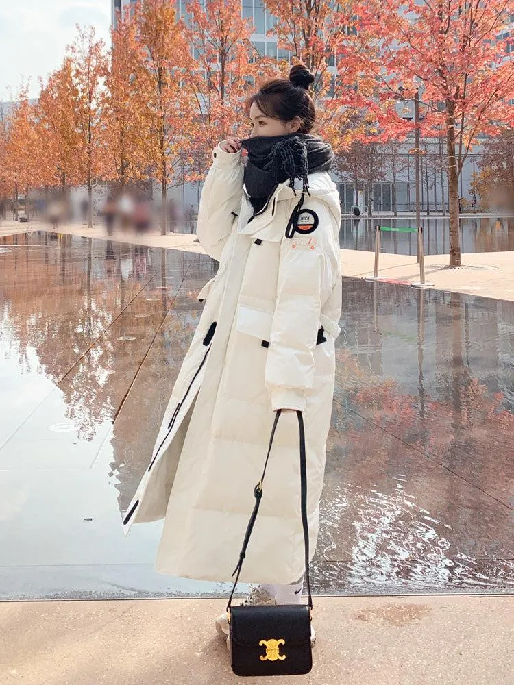 Hooded Long Puffer Parka