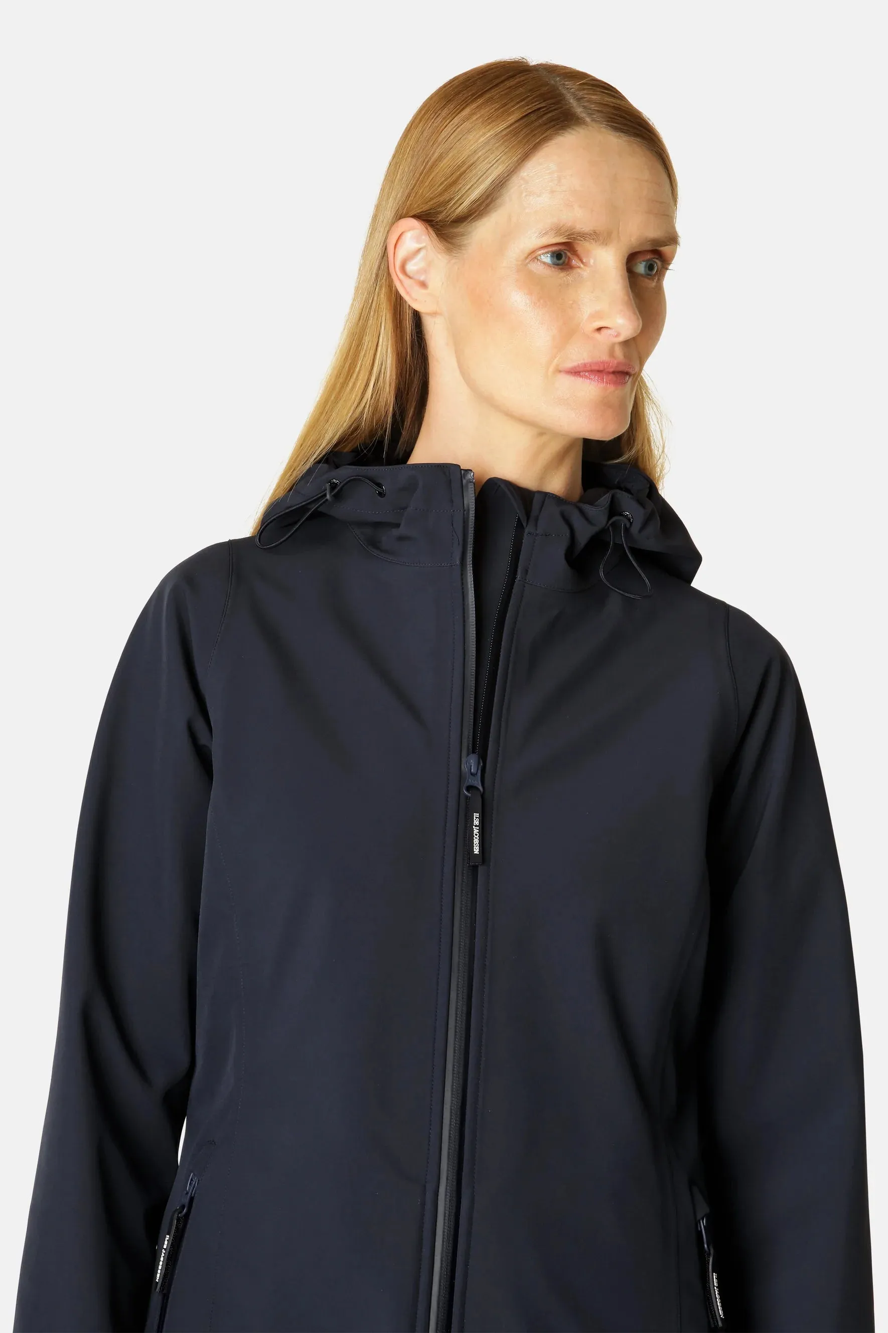 Ilse Jacobsen Daybreak Raincoat 01 - Dark Indigo
