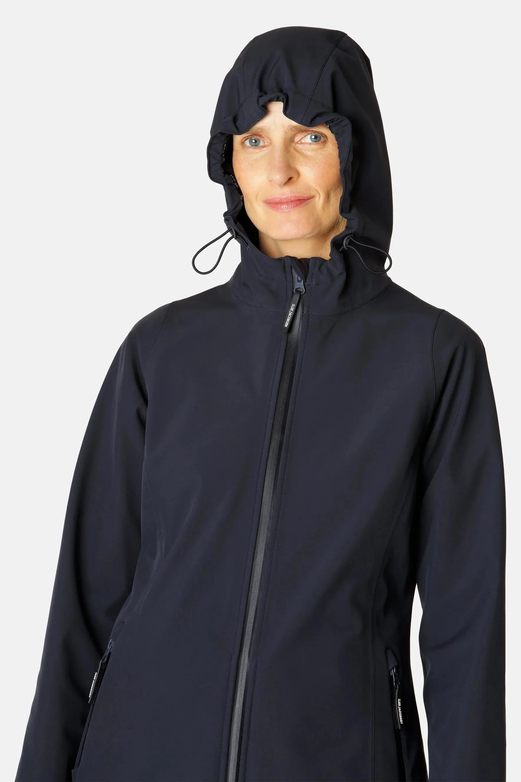 Ilse Jacobsen Daybreak Raincoat 01 - Dark Indigo