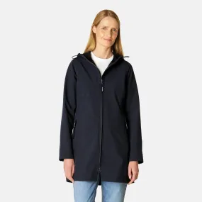 Ilse Jacobsen Daybreak Raincoat 01 - Dark Indigo