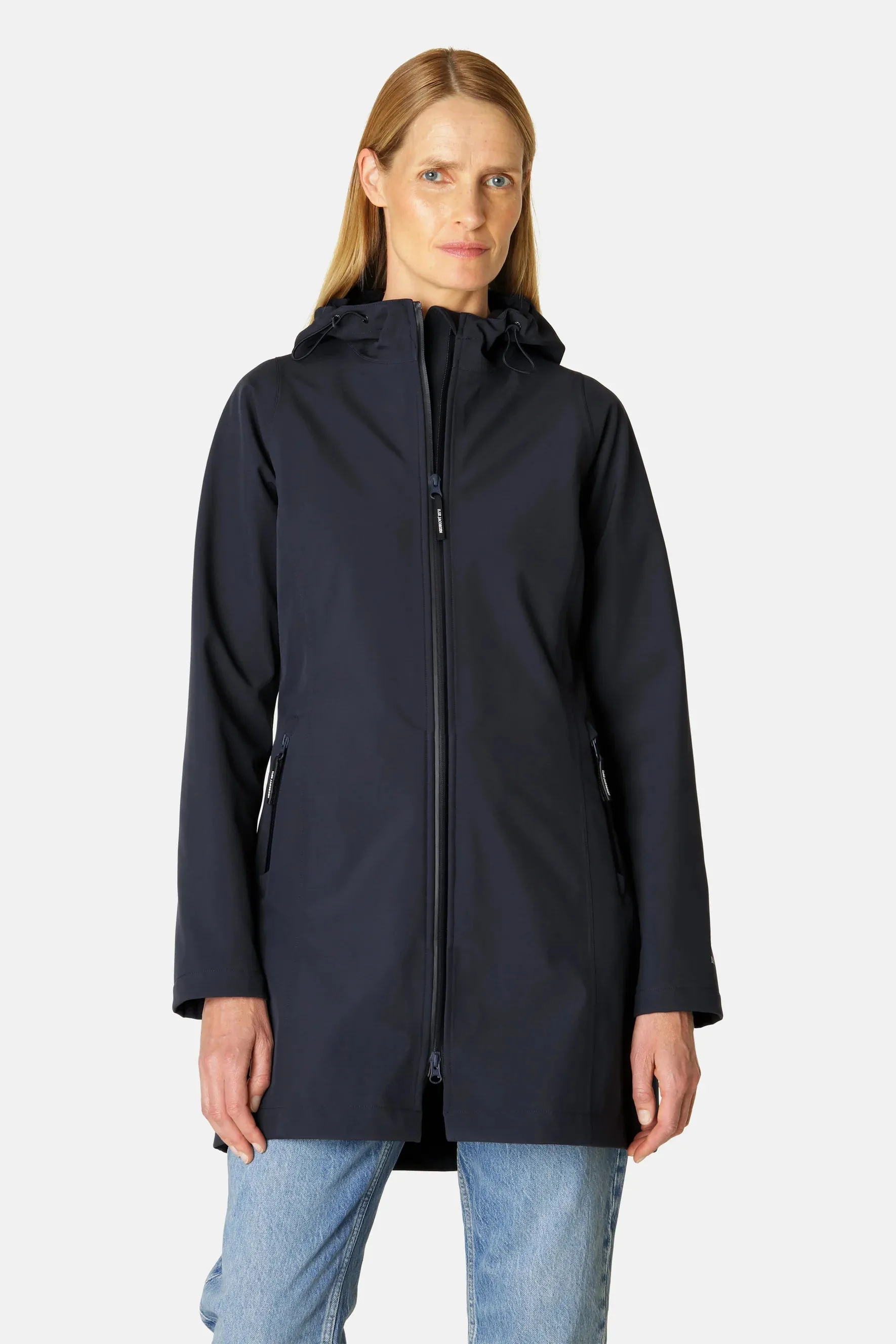 Ilse Jacobsen Daybreak Raincoat 01 - Dark Indigo