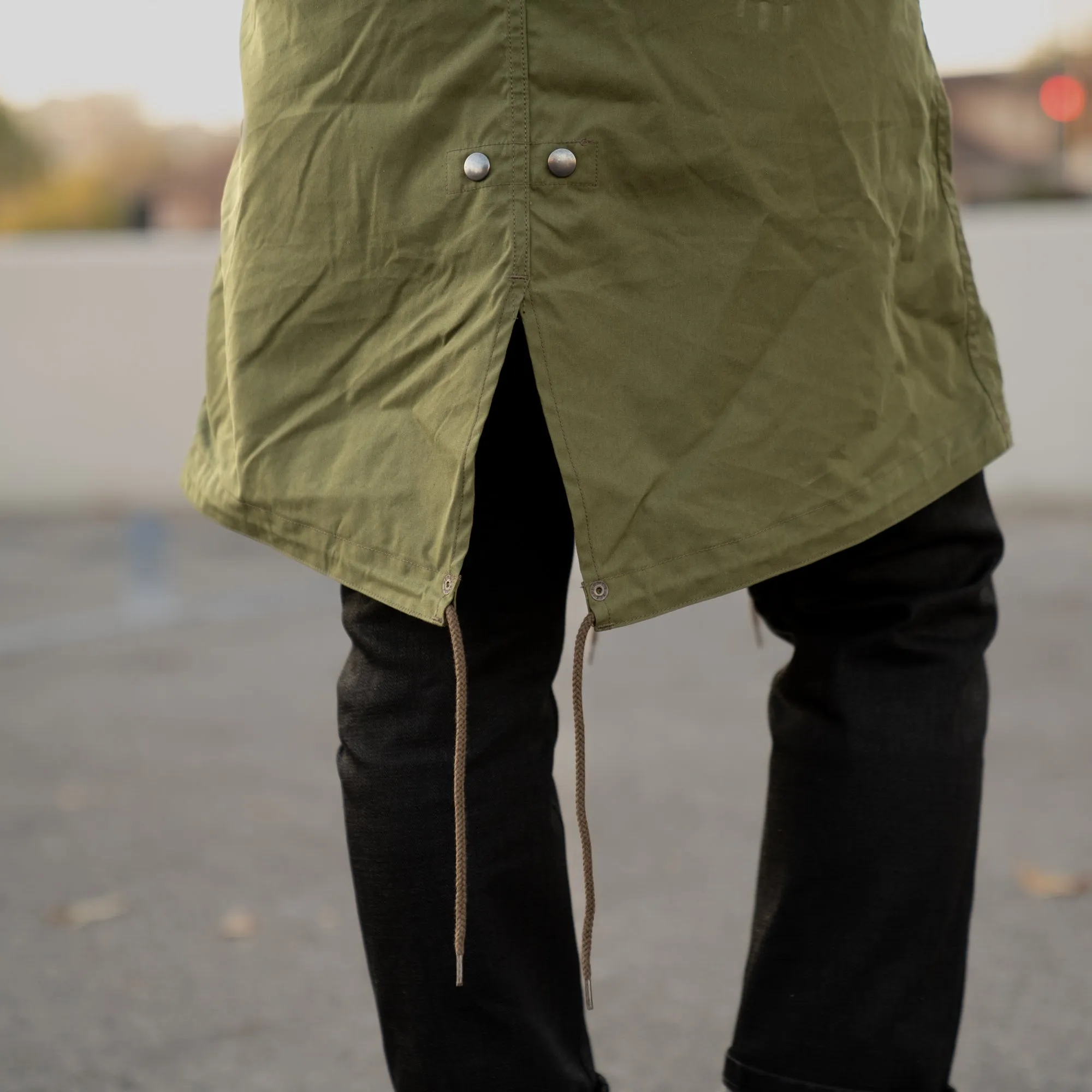 Iron Heart IHM-38-OLV 5oz Quilted Lining M-51 Type Field Coat Olive FINAL SALE