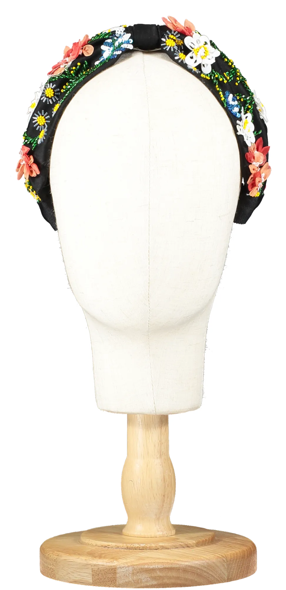 JENNIFER BEHR Black Embellished Jardin Headband One Size