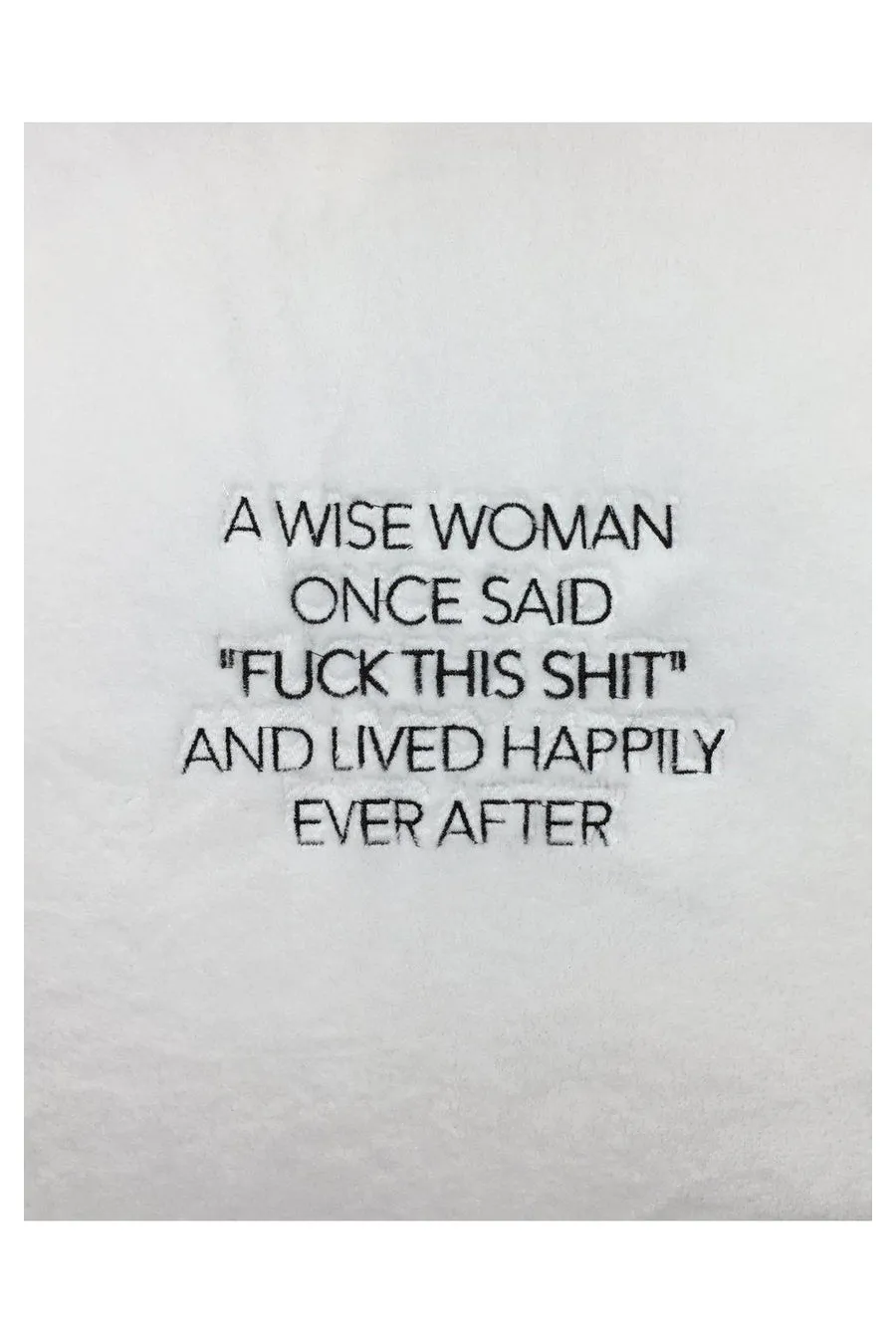LA Trading Company A Wise Woman Plush Bath Robe as seen on Julia Goulding
