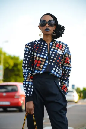 Ladies - Domino Summer Bomber Jacket.2