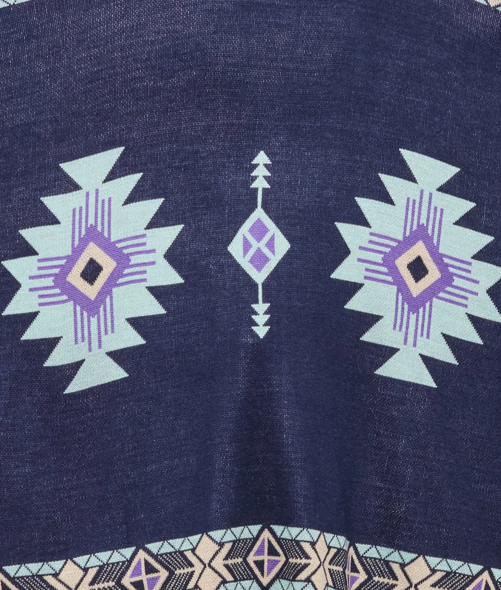 Lightweight Alpaca Cape :: Aqua