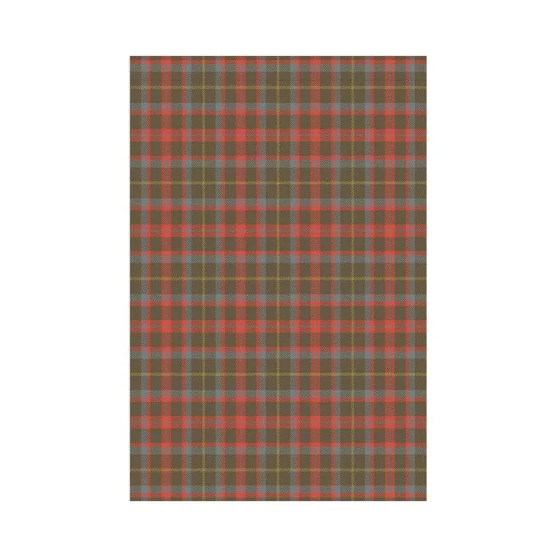 Mackintosh Hunting Weathered Tartan Flag K5