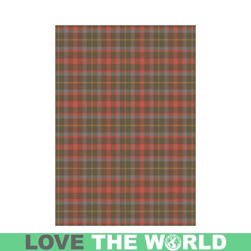 Mackintosh Hunting Weathered Tartan Flag K5