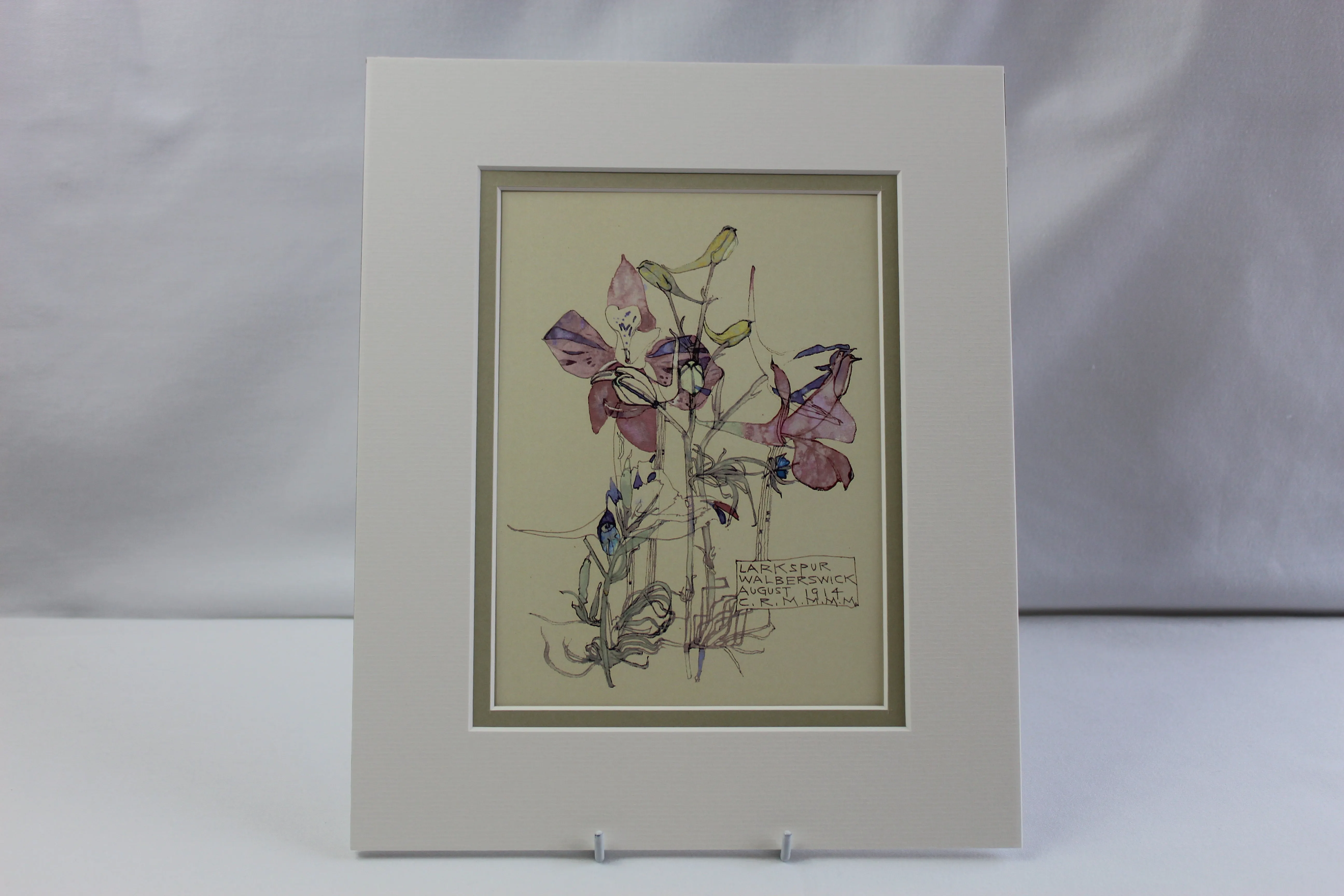Mackintosh "Larkspur" Print