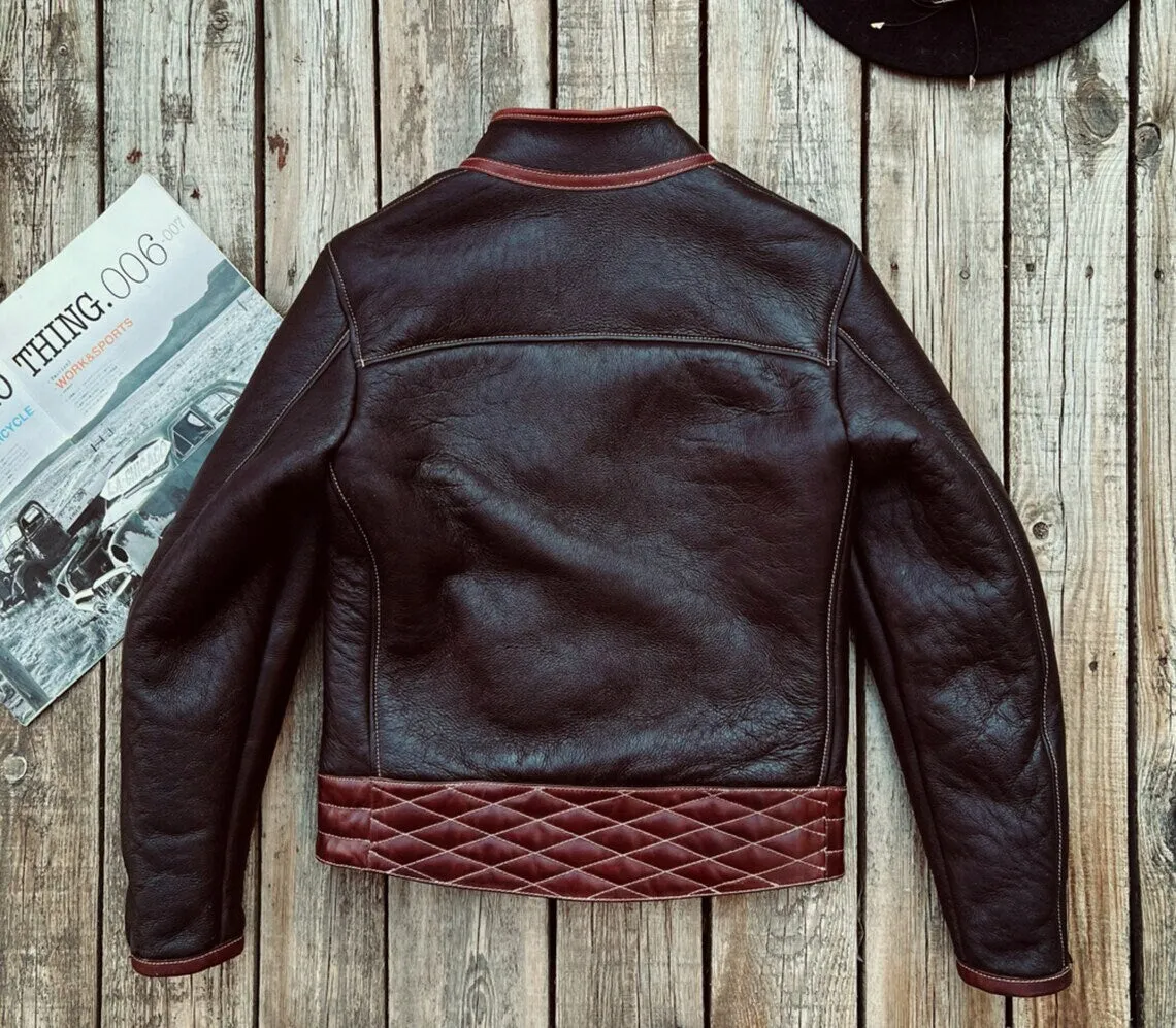 Men's Genuine Leather Jacket