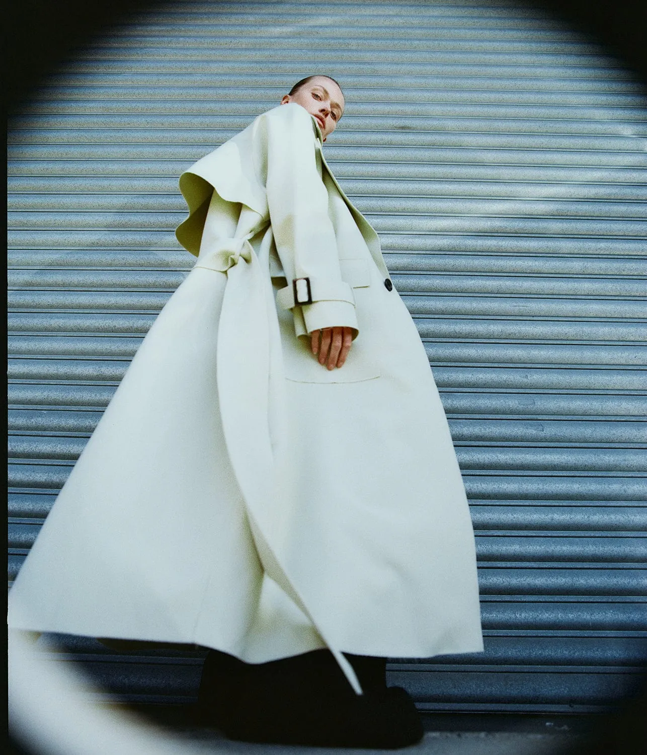 MILLER TRENCH COAT- PEAR