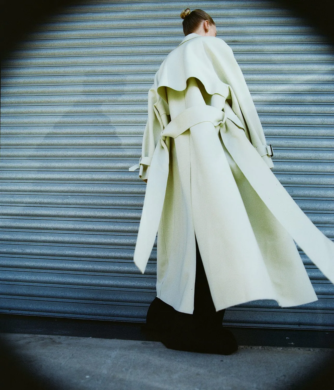 MILLER TRENCH COAT- PEAR