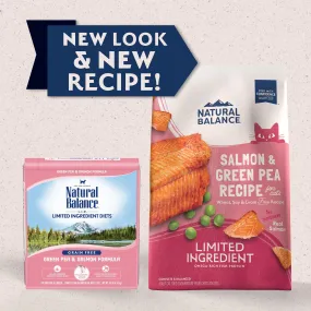 Natural Balance Limited Ingredient Grain Free Salmon & Green Pea Recipe Cat Dry
