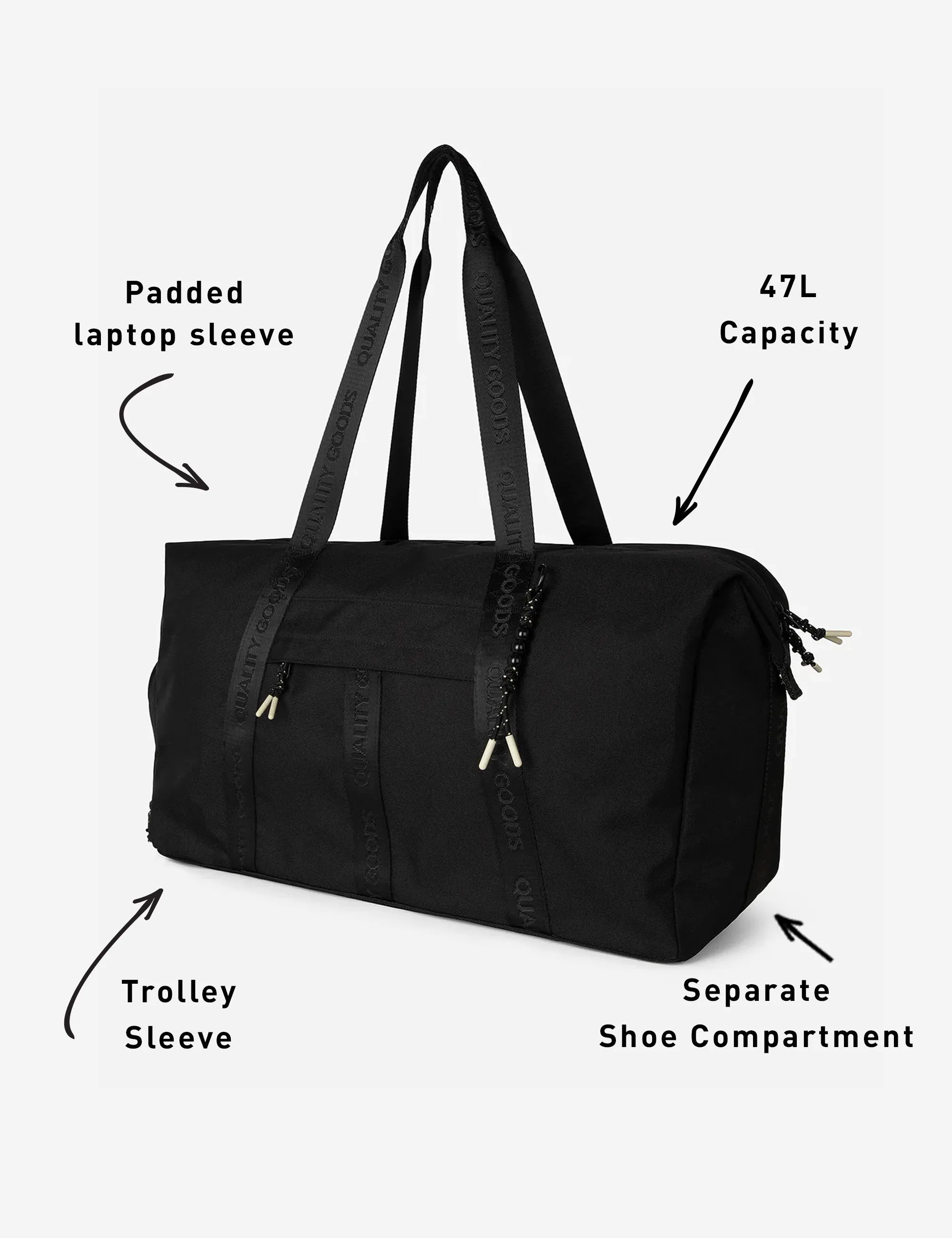 Nelson Duffle - Black