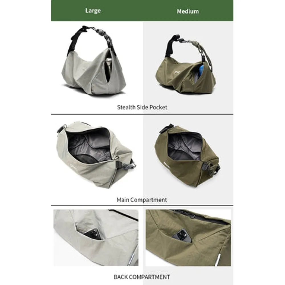 NIID NIID VIA DUAL PURPOSE DUFFLE 22L-GRAPHITE