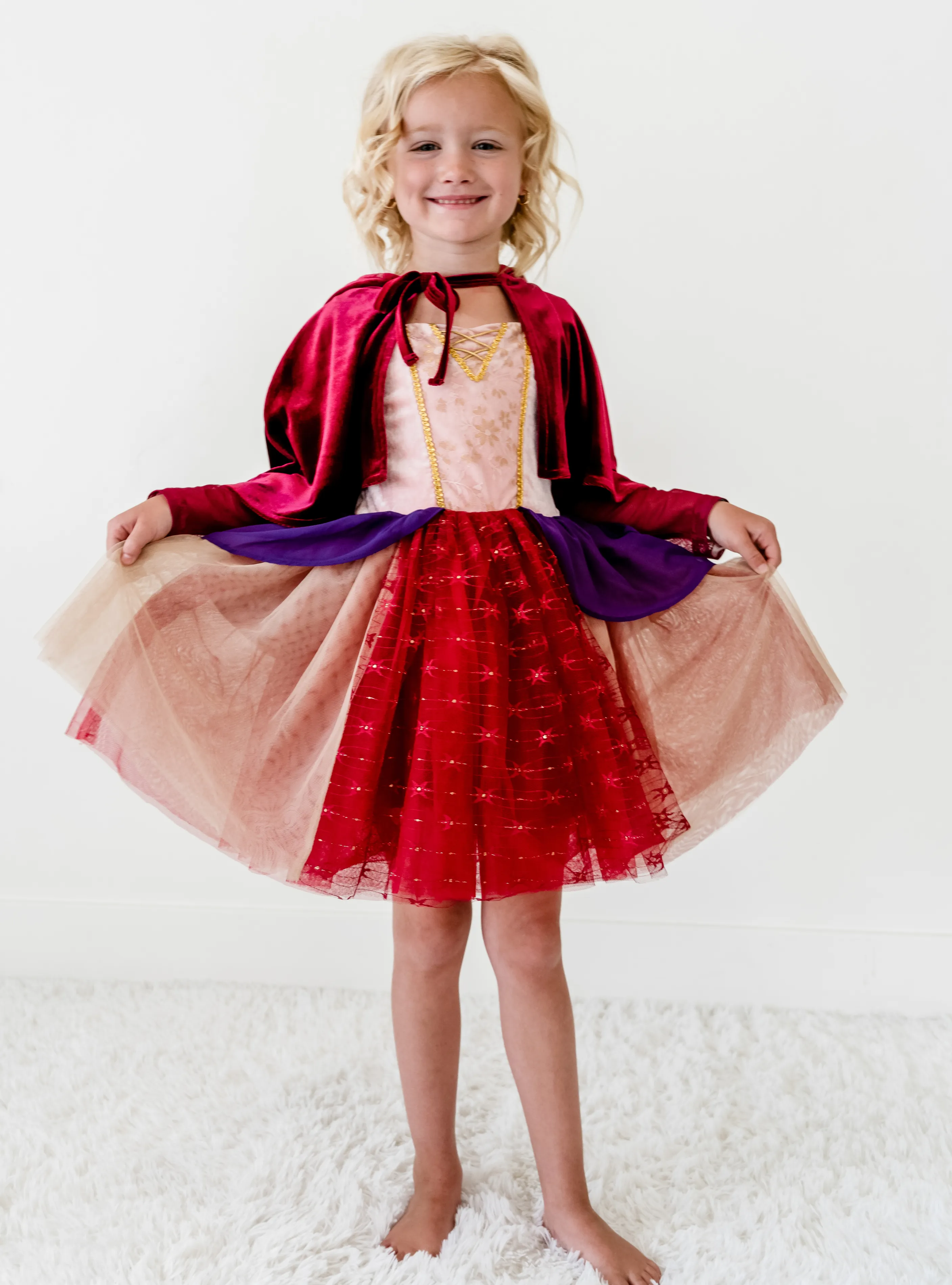 PREORDER - Pink Witch Sister Dress   Cape
