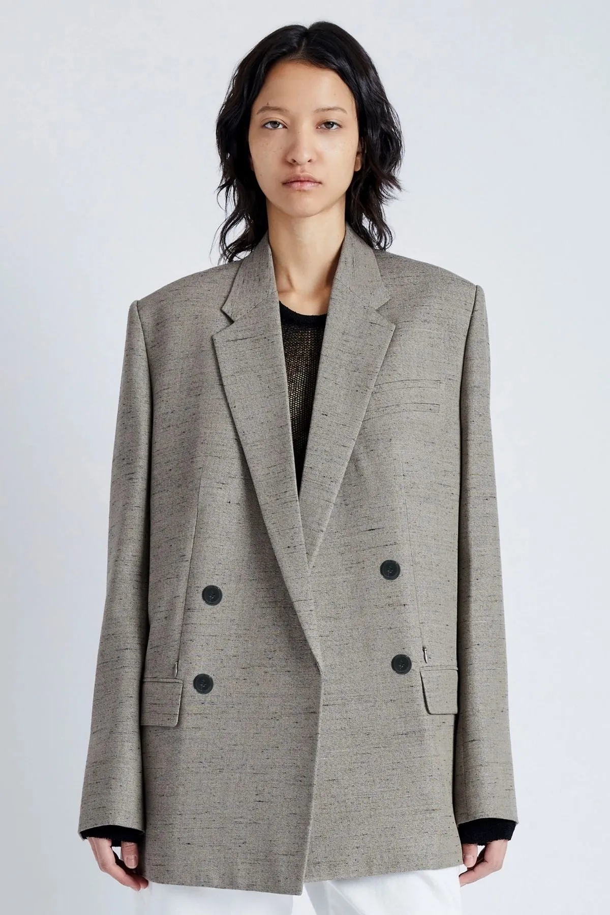 Proenza Schouler Hadley Blazer - Bronze Multi