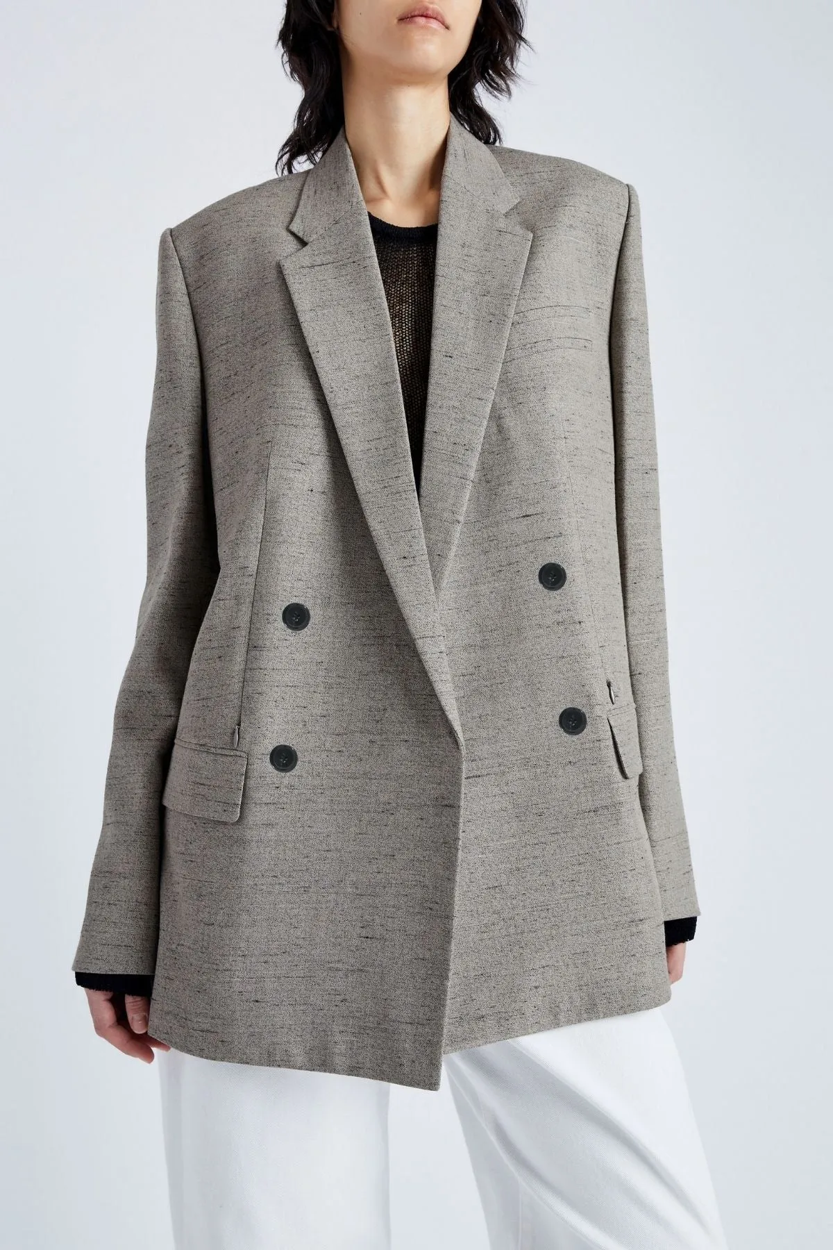 Proenza Schouler Hadley Blazer - Bronze Multi