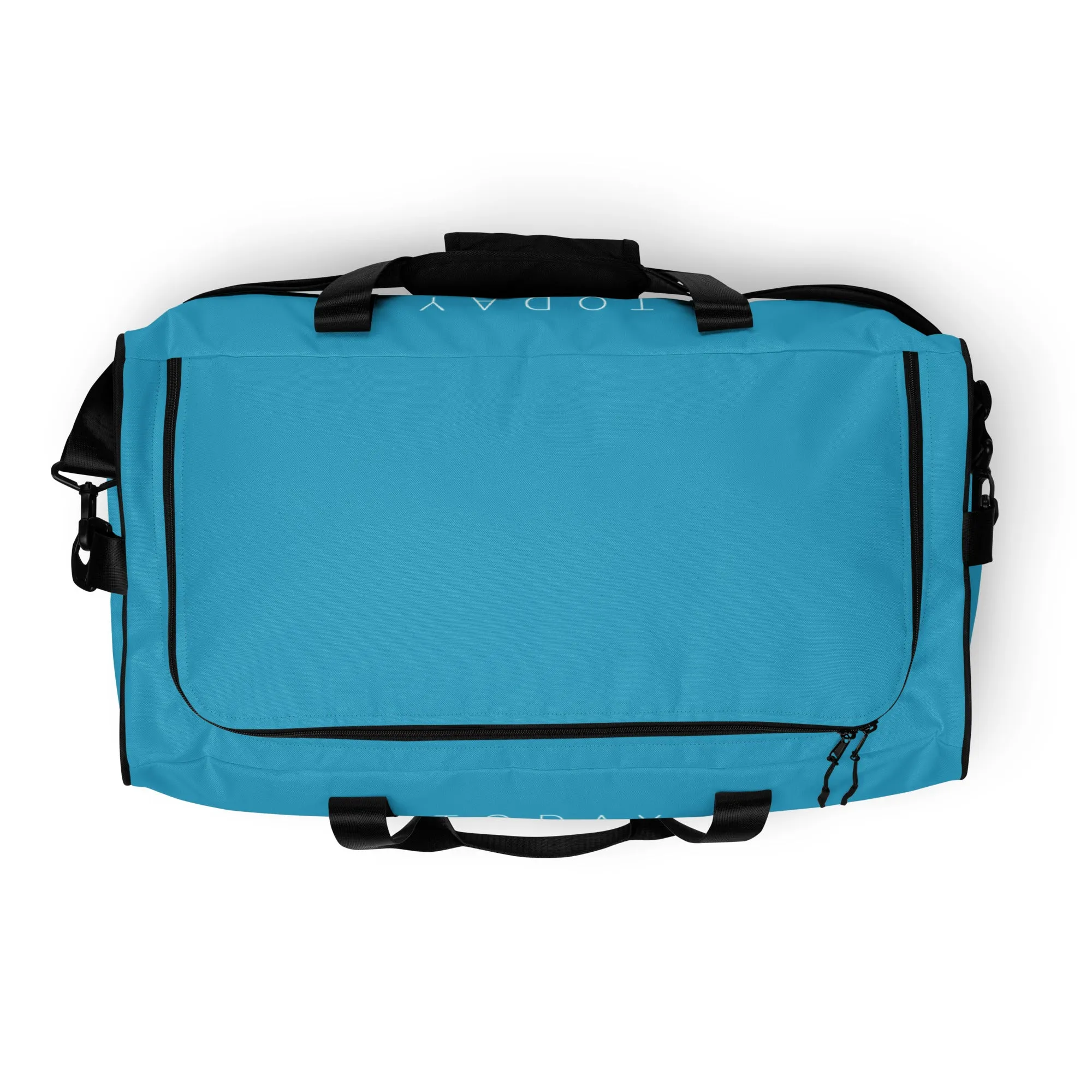 "Today I Choose Joy" Duffle Bag (Aqua)