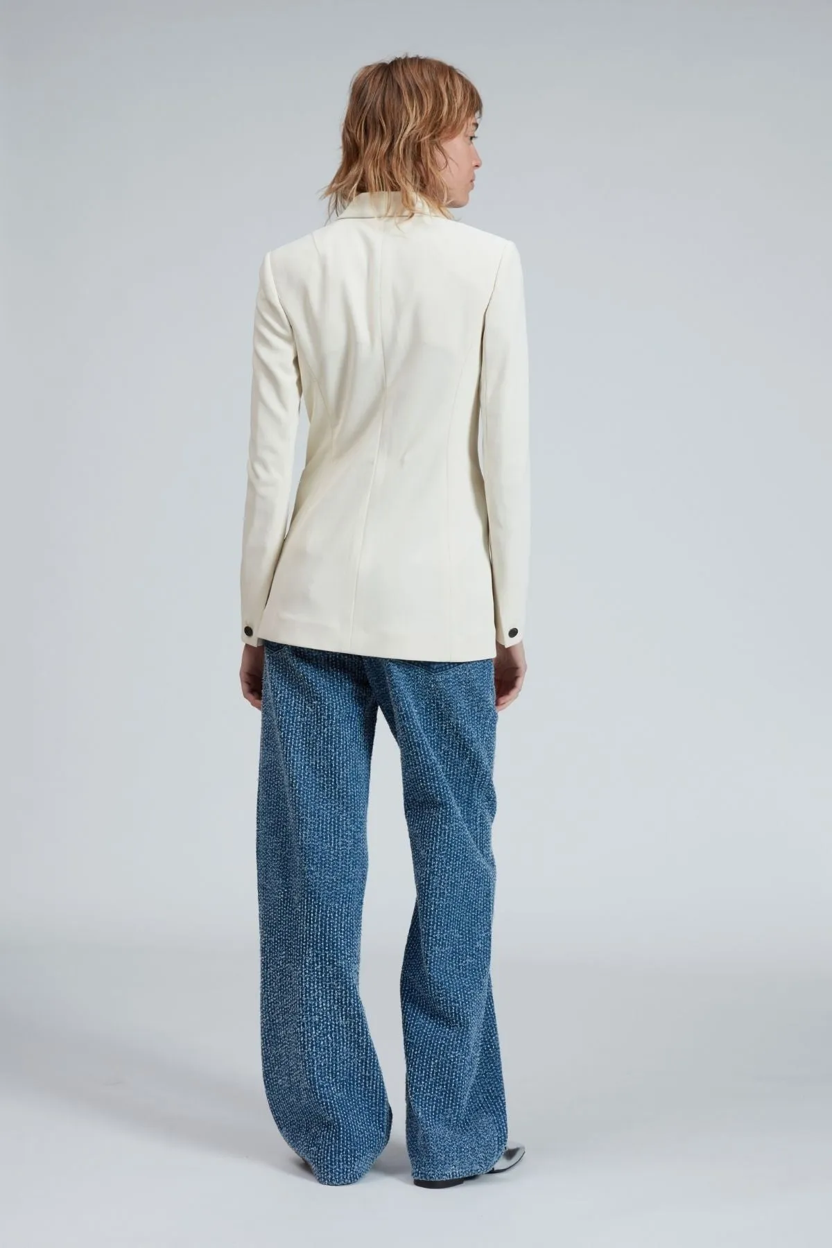 Rag & Bone Cadence Twill Blazer - Ivory